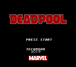 Deadpool Title Screen